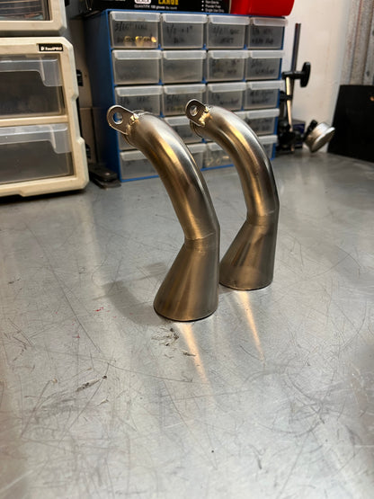 BMW M54 Front Sump Pickup Tube - Stainless Steel