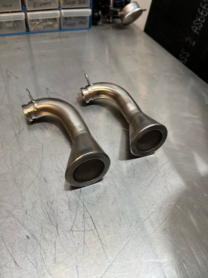 BMW M54 Front Sump Pickup Tube - Stainless Steel