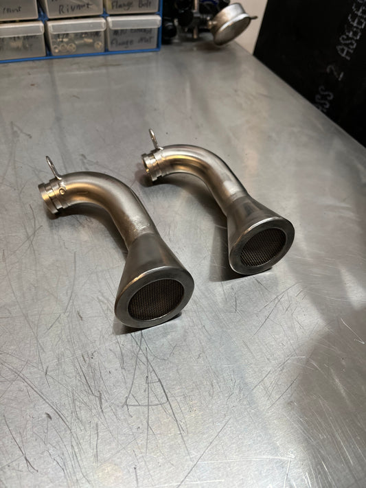 BMW M54 Front Sump Pickup Tube - Stainless Steel