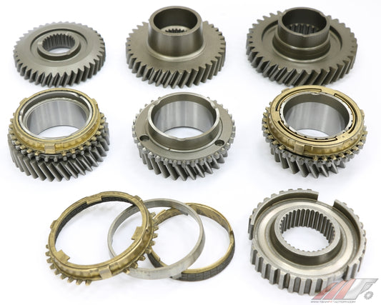 MFactory Close Ratio 3rd to 5th Gear Set w Synchros + Hub Honda Civic Integra B16A2 16B 18C